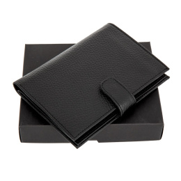 Портмоне с обложкой для автодокументов Sergio Belotti 700178 black