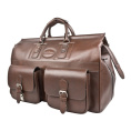 Кожаный саквояж Fabriano premium brown Carlo Gattini 4008-53