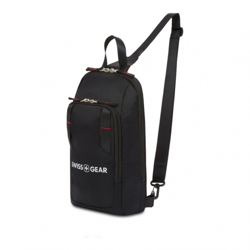 Рюкзак с одним плечевым ремнем, черный/красный SwissGear 3992202550 GS