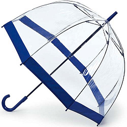 Женский зонт трость Birdcage комбинированный Fulton L041-033 Navy