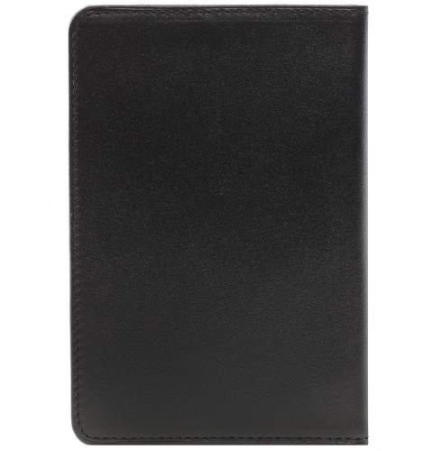 Обложка для паспорта с отделениями для карт чёрная SCHUBERT o015-402/01