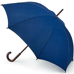 Женский зонт трость Kensington-1 синий Fulton L776-033 Midnight