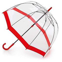 Женский зонт трость Birdcage красный Fulton L041-025 Red