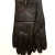 Женские перчатки чёрные Giorgio Ferretti 30016 IK A1 black (7.5)