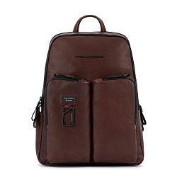 Рюкзак унисекс Piquadro Harper CA3869AP/TM темно-коричневый
