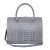 Женская сумка Sergio Belotti 7523 Croco (KM) grey Capr