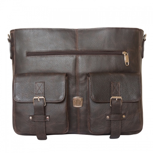 Кожаный портфель, коричневый Carlo Gattini 2005-04