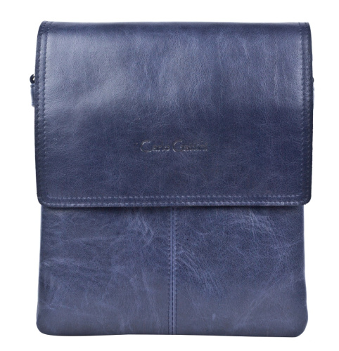 Кожаная мужская сумка Verbano blue Carlo Gattini 5070-07
