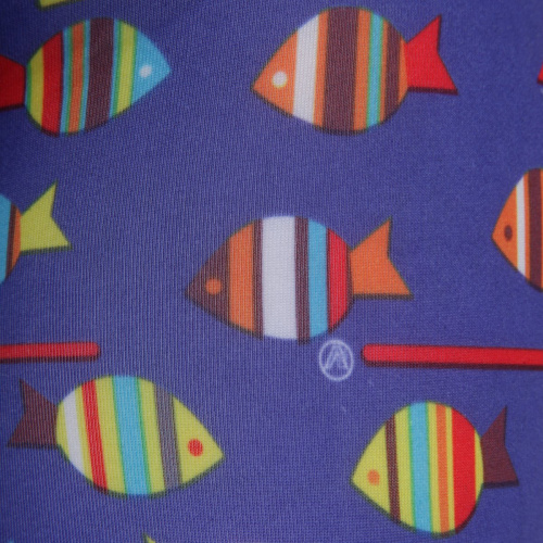 Дорожная подушка синяя Verage VG5202A marine fish