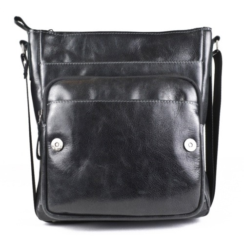 Кожаная мужская сумка Bardello black Carlo Gattini 5061-91