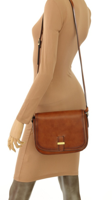Сумка женская, коньяк Bruno Perri L13298-4/3