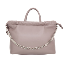 Сумка женская, серо-розовая Sergio Belotti 60324 pink-grey Napoli