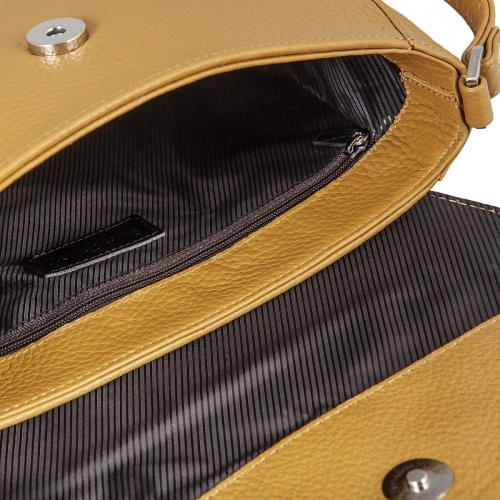 Женская сумка, желтая Sergio Belotti 7080 mustard Caprice