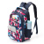 Рюкзак TORBER CLASS X, темно-синий с розовым орнаментом T2602-NAV-BLU