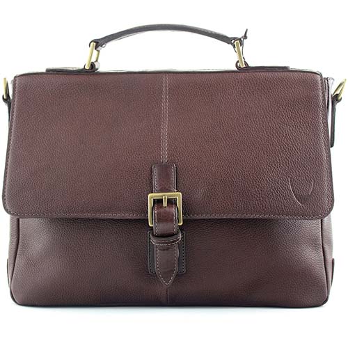 Портфель коричневый Hidesign MERLIN-03 BROWN