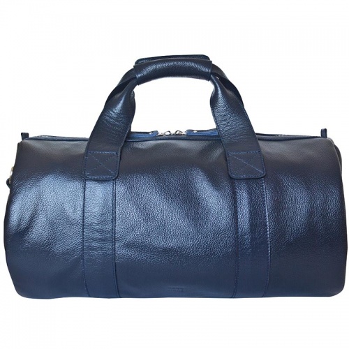 Кожаная дорожная сумка Dossolo dark blue Carlo Gattini 4017-19