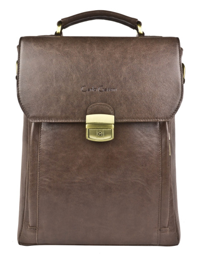 Кожаный портфель Strutto brown Carlo Gattini 2015-02