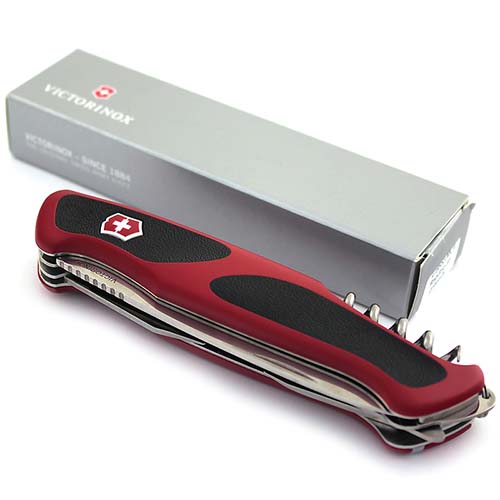 Нож перочинный RangerGrip комбинированный Victorinox 0.9553.MC4 GS