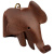 Брелок «Слон» коричневый Alexander TS