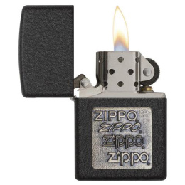 Зажигалка Classic с покр. Black Crackle чёрная Zippo 362 GS