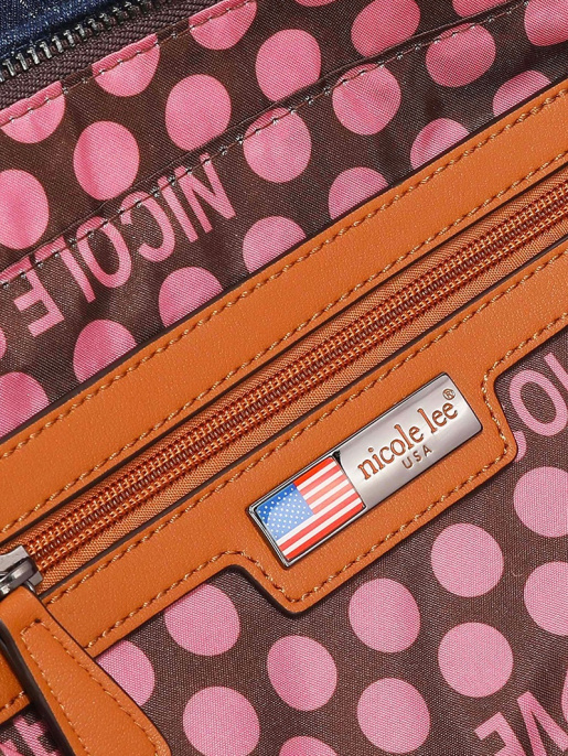 Сумка классическая Nicole Lee 16753nl-Denim