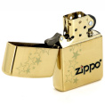Зажигалка Classic с покр. High Polish Brass золотистая Zippo 254B Zippo stars GS
