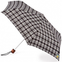 Женский зонт чёрный Fulton L784-3092