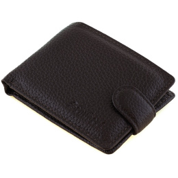 Портмоне горизонтальное тёмно-коричневое SCHUBERT g030-104/02