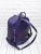 Женский кожаный рюкзак Anzolla Premium blue chameleon Carlo Gattini 3040-58