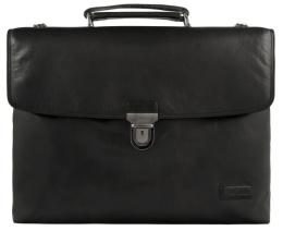 Мужской портфель чёрный Tony Perotti 333451/1