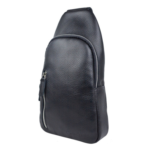 Кожаный кросс-боди рюкзак Vignola black Carlo Gattini 3104-01