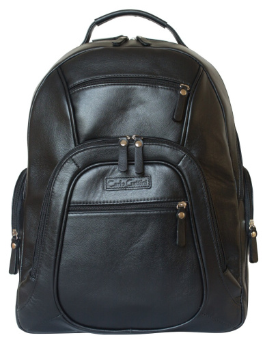 Кожаный рюкзак, черный Carlo Gattini 3045-01