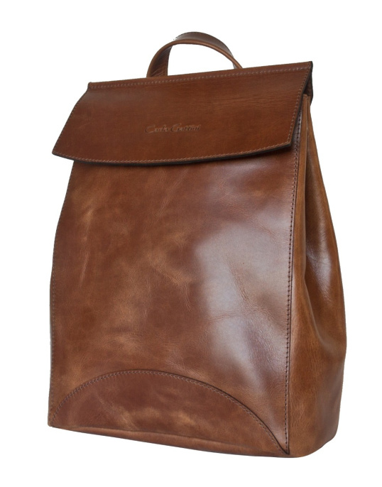 Женская сумка-рюкзак Antessio cognac Carlo Gattini 3041-03
