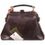 Женская сумка коричневая с росписью Alexander TS Фрейм «Азарт»