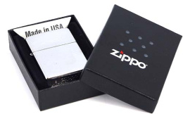 Зажигалка Classic с покр. Brushed Chrome серебристая Zippo 28181 GS