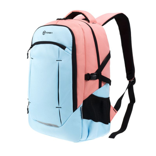 Рюкзак TORBER CLASS X, розово-голубой T9355-22-PNK-BLU-M