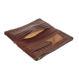 Барсетка коричневая Gianni Conti 912211 dark brown