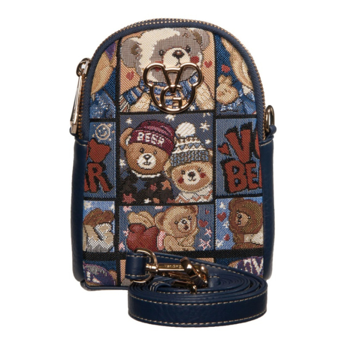 Сумка классическая Henney Bear 11090-99hb-BLUE