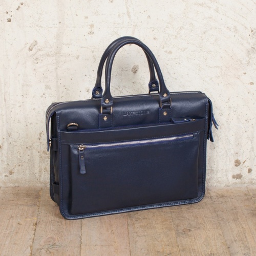Деловая сумка Halston Dark Blue Lakestone 923124/DB