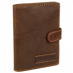 Обложка для паспорта и автодокументов коричневая Gianni Conti 1227458 dark brown
