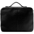 Сумка для документов чёрная Hidesign FIFTH AVENUE -03 BLACK