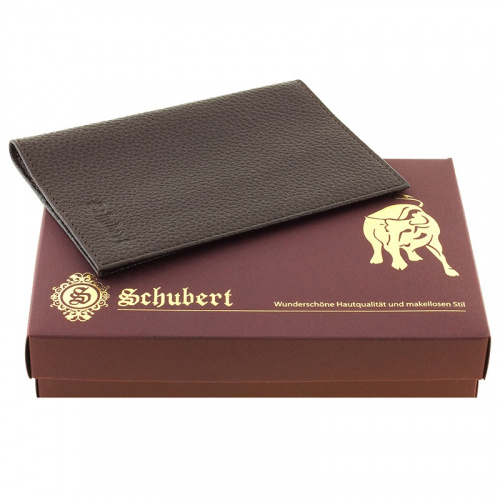 Обложка для паспорта коричневая SCHUBERT o010-400/02
