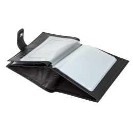 Портмоне с обложкой для автодокументов Sergio Belotti 700178 black