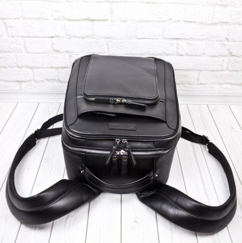 Кожаный рюкзак Montemoro Premium black Carlo Gattini 3044-51