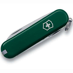 Нож-брелок Classic SD зелёный Victorinox 0.6223.4 GS
