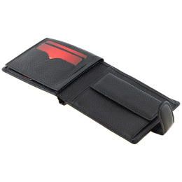 Портмоне горизонтальное чёрное SCHUBERT g010-101/01