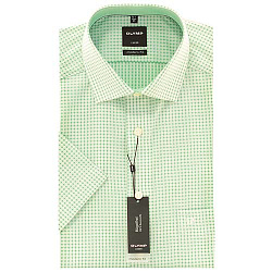 Мужская сорочка зелёная Luxor MF Olymp 12207241. Размер 40