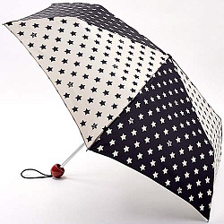 Женский зонт Lulu Guinness Superslim-2 комбинированный Fulton L718-2686 Stars