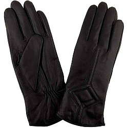 Женские перчатки чёрные Giorgio Ferretti 30035 IKA1 black (7)