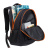 Рюкзак TORBER CLASS X, черный с оранжевой вставкой T5220-22-BLK-RED